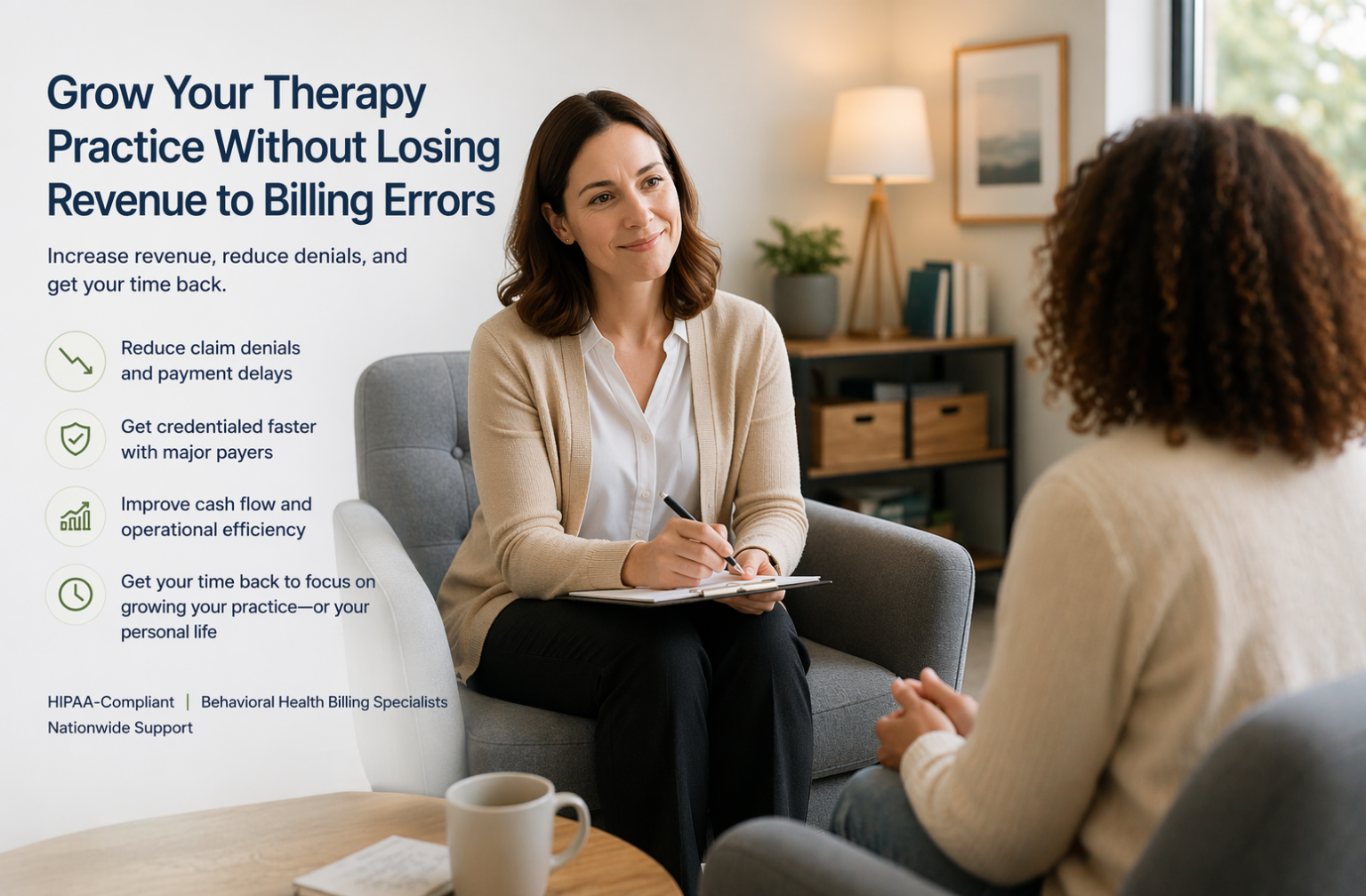 More Clients. Less Billing Stress for your Practice!