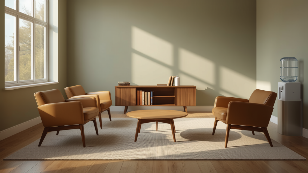 Elegant Behavioral Health Counseling Space