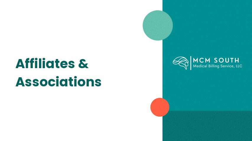 MCM South Medical Billing affiliates and associations